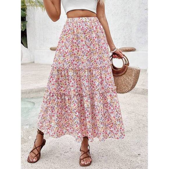 Dresses & Skirts - Breezaya Printed Skirt Beach